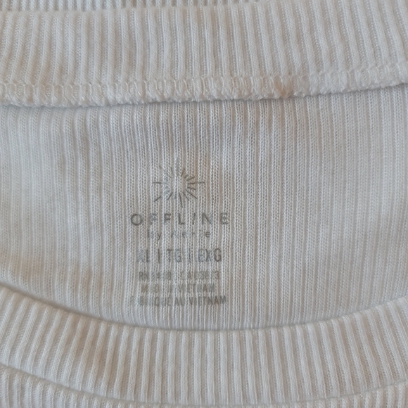 Aerie Offline Ribbed Tank Top Oversized - Picture 5 of 10